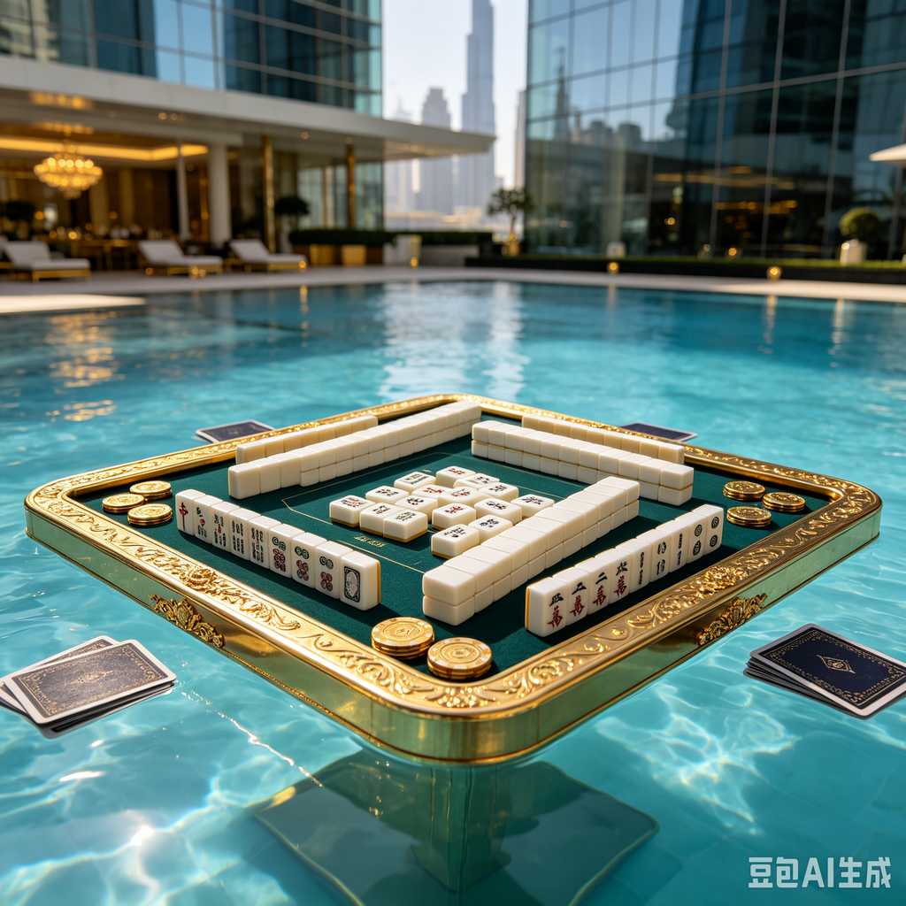vivid color print mahjong set