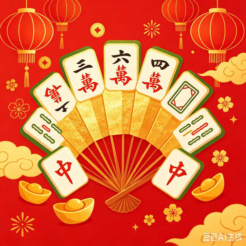 transparent mini mahjong set