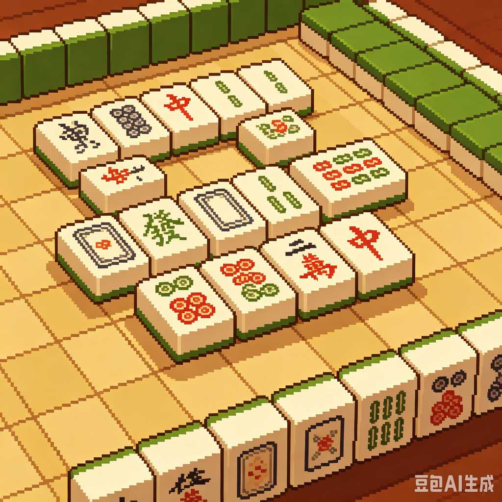 thick soft mahjong mat