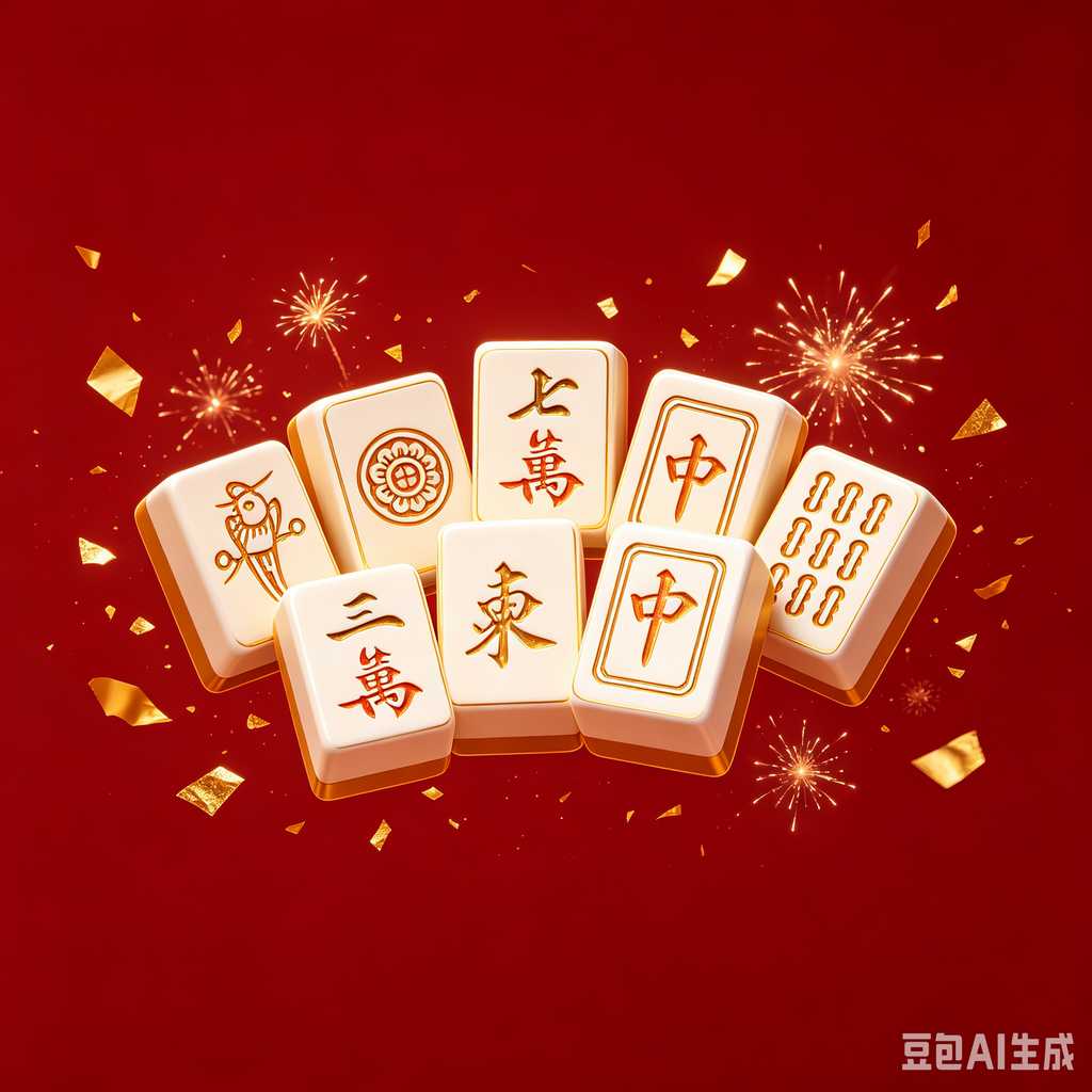 cute mini mahjong tiles set