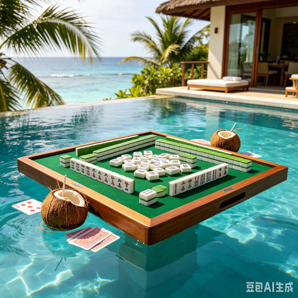 modern oriental mahjong set